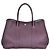 Borsa Tote PM Hermès Garden Porpora Viola scuro