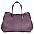 Borsa Tote PM Hermès Garden Porpora Viola scuro - vista 2