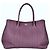 Borsa Tote PM Hermès Garden Porpora Viola scuro - vista 4