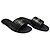 Dior D-Lane Sandale aus schwarzem Kalbsleder mit perforiertem Microcannage-Muster
