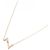 Collana Louis Vuitton LV Volt sottosopra in oro rosa 750 - vista 2