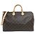 Borsa Boston Monogram Speedy Bandoulière Louis Vuitton Marrone