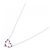 Tiffany & Co Collar Mini Corazón Sentimental de Platino Tiffany Plata - vista 2