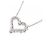 Tiffany & Co Collar Mini Corazón Sentimental de Platino Tiffany Plata - vista 4