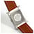 Montre H Hermès Double Tour en acier inoxydable à quartz Blanc  - vue 5