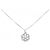 Autre Marque Collana in diamante Pt900 Pt850 Argento