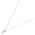 Autre Marque PT900 PT850 Diamant-Halskette Silber - Ansicht 2