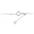 Autre Marque PT900 PT850 Diamant-Halskette Silber - Ansicht 5