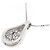 Autre Marque Collana in diamante PT900 PT850 Argento - vista 4