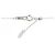 Autre Marque PT950 PT850 Platin-Diamant-Halskette Silber - Ansicht 5