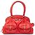 Borsa My Dior Frame grande in pelle di vitello rossa
