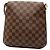 Louis Vuitton Musette Salsa in Damier Ébène marrone con tracolla lunga - vista 2
