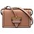 LOEWE Borsa a tracolla Barcelona in pelle di vitello grana marrone mini Carne
