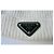 PRADA Berretto in Lana di Cashmere Ecru con Placca Logo TBE XL 48 cm Bianco sporco - vista 3