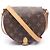 Borsa a Spalla Louis Vuitton Tan Blanc Marrone Monogramma