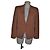 Chaqueta Pinko marrón de viscosa Castaño
