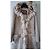 Autre Marque Abrigo largo de lana beige Maria Grazia Severi con piel sintética - vista 2