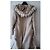 Autre Marque Abrigo largo de lana beige Maria Grazia Severi con piel sintética - vista 3