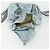 PRADA Rucksack aus Nylon hellblau Silber Auth BA9058 - Ansicht 10