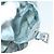 PRADA Rucksack aus Nylon hellblau Silber Auth BA9058 - Ansicht 28