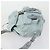PRADA Rucksack aus Nylon hellblau Silber Auth BA9058 - Ansicht 4