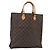LOUIS VUITTON Borsa Sac Plat Monogram M51140 LV Auth BA9399 Monogramma