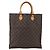 LOUIS VUITTON Borsa Sac Plat Monogram M51140 LV Auth BA9399 Monogramma - vista 13