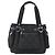 Gancini Tote Bag aus Nylon in Schwarz und Silber von Salvatore Ferragamo Auth BA9401 - Ansicht 13