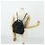 Zaino PRADA in nylon nero e oro Auth ka1273 D'oro - vista 26