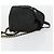 Zaino PRADA in nylon nero e oro Auth ka1273 D'oro - vista 3