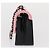 Borsa da sera a catena CHANEL Borsa a spalla plexi Nero Rosa CC Auth bs31743SM - vista 3