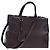 FENDI 2 JOURS Handtasche Leder 2-in-1 Lila Silber Authentisch 157911