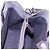 FENDI 2 JOURS Handtasche Leder 2-in-1 Lila Silber Authentisch 157911 - Ansicht 23