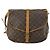 LOUIS VUITTON Borsa a Spalla Monogram Saumur 35 M42254 LV Auth ka1233 Monogramma - vista 13