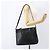Borsa a Spalla CHANEL in Pelle Nera Argento CC Auth BA9339 Nero - vista 22
