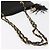 BALLY Borsa a Spalla a Catena Pelle Nera Oro Auth BA9129 Nero D'oro - vista 7