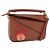 LOEWE Mini Puzzle Borsa Loewe x Studio Ghibli Calcifer 2way Marrone Auth am10317SM D'oro