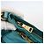 Borsa a Spalla PRADA Nylon Azzurro Chiaro Oro Auth 159589 D'oro Blu chiaro - vista 10