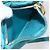 Borsa a Spalla PRADA Nylon Azzurro Chiaro Oro Auth 159589 D'oro Blu chiaro - vista 23