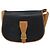 Céline Borsa a Spalla CELINE in Pelle Nera Oro Auth gh1499 Nero D'oro - vista 13