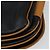 Céline Borsa a Spalla CELINE in Pelle Nera Oro Auth gh1499 Nero D'oro - vista 15