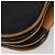 Céline Borsa a Spalla CELINE in Pelle Nera Oro Auth gh1499 Nero D'oro - vista 9