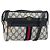 Gucci GG Supreme Sherry Line Schultertasche PVC Marine Gold 75 02 004 Auth 159729 Rot Golden Marineblau