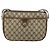 Borsa Sherry Line GG Supreme Web di GUCCI in PVC beige e oro 89 02 077 Auth 159285 D'oro - vista 13