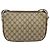 Borsa Sherry Line GG Supreme Web di GUCCI in PVC beige e oro 89 02 077 Auth 159285 D'oro - vista 2