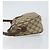Borsa Sherry Line GG Supreme Web di GUCCI in PVC beige e oro 89 02 077 Auth 159285 D'oro - vista 4