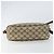 Borsa Sherry Line GG Supreme Web di GUCCI in PVC beige e oro 89 02 077 Auth 159285 D'oro - vista 5