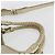 Borsa a mano Salvatore Ferragamo in nylon 2 in 1 beige oro Auth BA9246 D'oro - vista 8