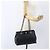 Borsa a Spalla Chain Vala in Pelle Nera e Oro Auth 159349 di Salvatore Ferragamo Nero D'oro - vista 25