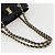 Borsa a Spalla Chain Vala in Pelle Nera e Oro Auth 159349 di Salvatore Ferragamo Nero D'oro - vista 7